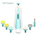 Professional Electric Baby Nail File Clippers-MiniTeasure Upgraded Nail Trimmer with LED Front Light For Newborn,Toddler,Girls and Mom Toes and Fingernails-AA Battery Operated (Not Included) (Blue)