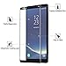 Basesailor NINI12 Full Coverage Anti-Scratch HD Clear 3D Curved Tempered Glass Screen Protector for Samsung Galaxy Note 8 - Black