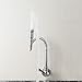 Flexible 360 Degree Swivel Pull Down Kitchen Faucet Single Handle Chrome StoHua Finish Bathroom Kitchen Water Tap Vessel Sink Faucets,Deck Mount