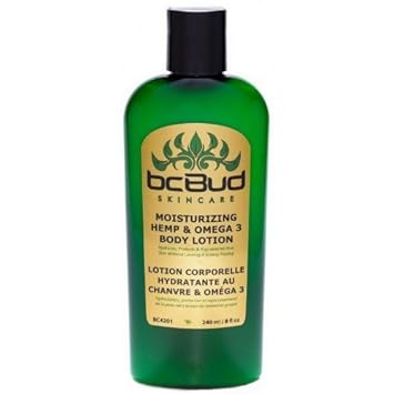 Buy Hemp Body Lotion Bc Bud Moisturizing Hemp Omega 3 Lotion 98 Natural For Dry Skin Itchy Skin Paraben Free Online At Low Prices In India Amazon In