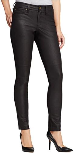 nydj faux leather leggings