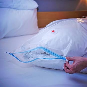 Zip Win 6 Li Jumbo 90cm 120cm Vakumlu Hurc Poseti Yorgan Yastik Battaniye Giysi Saklama Posetleri Plastik 1 Adet Hediye Vakumlu Seyahat Poseti Amazon Com Tr