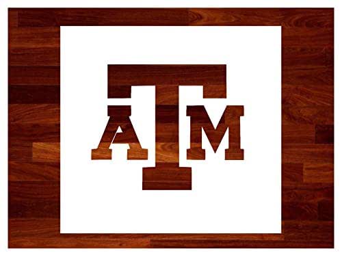 Amazon.com: Texas A&M ~Stencil ~ Multiple Sizes ~ Custom Stencil: Handmade