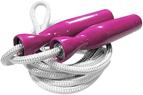 Excellerator Women's Leisure Jump Rope, 8.37-Feet, Pink/White