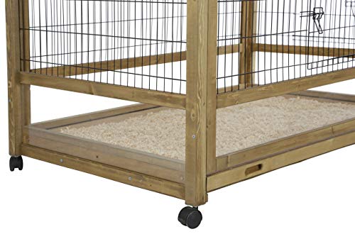 Kerbl Pet Kleintierkäfig Indoor Space 116 x 75 x 70 cm – Bild 4