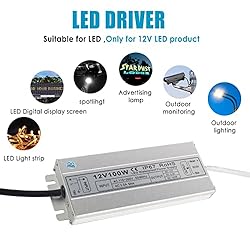 LED Driver Waterproof IP67 Power Supply 100W 12V DC