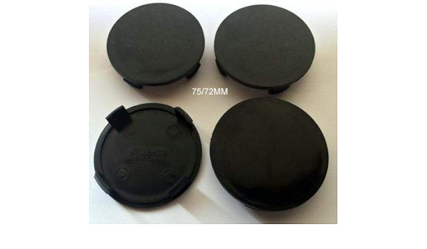Buje tapas Buje Tapa Llanta Tapa 75/72 mm : Amazon.es: Coche ...