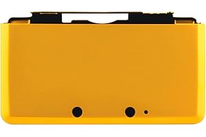 OSTENT Anti-Shock Hard Aluminum Metal Box Cover Case Shell for Nintendo 3DS Console (Gold)