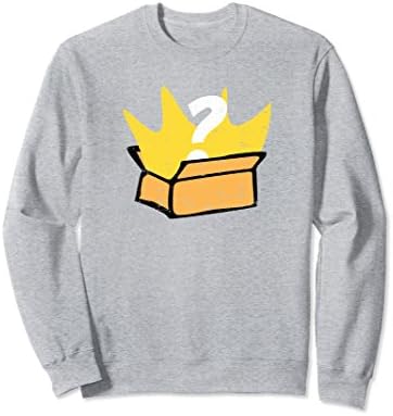 Unisex Unboxing Sweatshirt for Influencer XL: Heather Grey