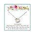 Onepurposegifts Daughter Gifts Daughetrer necklace Daughter birthday gifts, Daughter Gift From Mom Mother Birthday Graduation Christmas Jewelry Gifts graduation gift gifts for her (New S1)