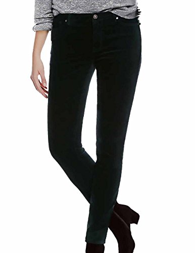 Buffalo David Bitton Women's Marvel Velvet Skinny Pant. Black. Size: 14/34