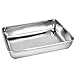 Sheet Pan,Cookie Sheet,Hotel Pan,Heavy Duty Stainless Steel Baking Pans,Toaster Oven Pan,Jelly Roll Pan,Barbeque Grill Pan,Deep Edge,Superior Mirror Finish, Dishwasher Safe By Meleg Otthon M