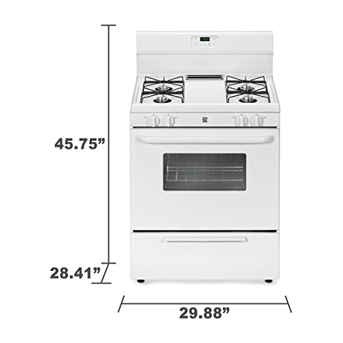 Kenmore 73032 4.2 cu. ft. Freestanding Gas Range with Broil and Serve