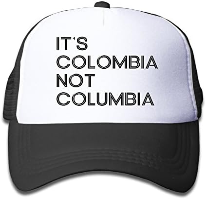 Kids Its Colombia Not Columbia Trucker Hats,Youth Mesh Caps,snapback Baseball Cap Hat