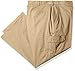 Haggar Men's Big-Tall Stretch Comfort Cargo Expandable-Waist Classic-Fit Pant