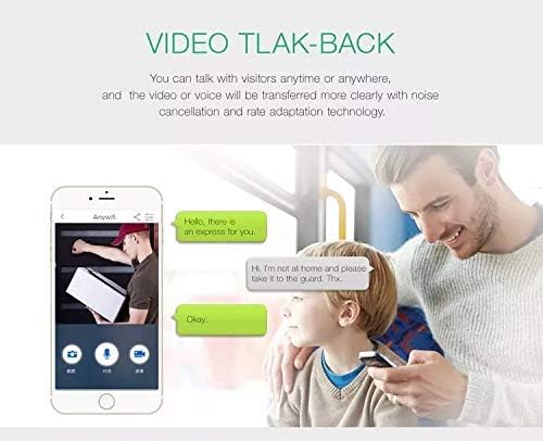 LWB Smart Home Wireless WiFi Video Doorbell Handy Fernbedienung Video berwachung Alarm Meer