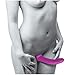 Strap U Vibrating Strapless Silicone Strap-On Dildo
