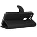 Google Pixel XL Case, TAURI [Stand Feature] Wallet Leather Case with Card Pockets Protective Case Flip Cover For Google Pixel XL - Black