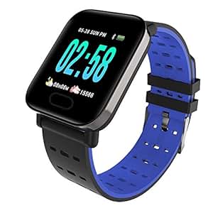 TEN-G A6 Color Screen Smart Wristband 1.3 Inch Touch Large ...