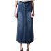Gordon Q Women's Casual Plus Size High Waist Denim Skirt
