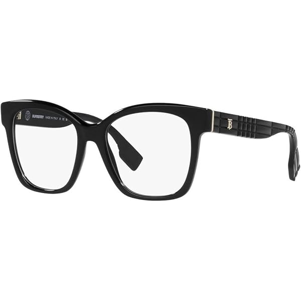 Amazon.com: BURBERRY Eyeglasses BE 2363 3001 Sylvie Black  display picture 1