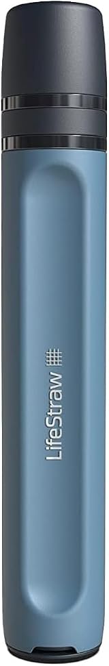 LifeStraw Peak Series Personal Water Filter Straw Mountain Blue