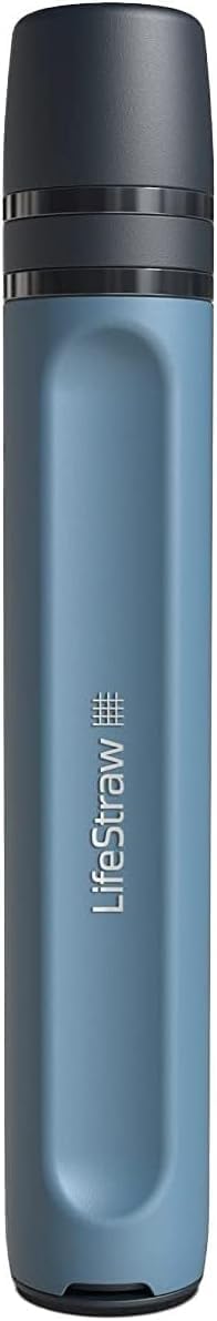 LifeStraw Peak Series Personal Water Filter Straw Mountain Blue