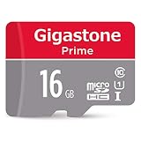 Gigastone 16GB MicroSD Card UHS-I U1 Class 10 SDHC Memory Card with SD Adapter High Speed Full HD Video Nintendo Dashcam GoPro Camera Samsung Canon Nikon DJI Drone