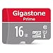 Gigastone 16GB MicroSD Card UHS-I U1 Class 10 SDHC Memory Card with SD Adapter High Speed Full HD Video Nintendo Dashcam GoPro Camera Samsung Canon Nikon DJI Drone primary
