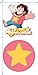 Popfunk Steven Universe Gems Cartoon Network T Shirt & Stickers (Small) Navy