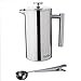 Stainless Steel French Press Cafetiere Coffee Maker Size: 12 oz.