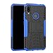 Xiaomi Redmi Note 7 Case, Xiaomi Redmi Note 7 Pro Case, Shockproof Heavy Duty Combo Hybrid Rugged Dual Layer Armor with Kickstand Grip Case Cover for Xiaomi Redmi Note 7 (Blue)