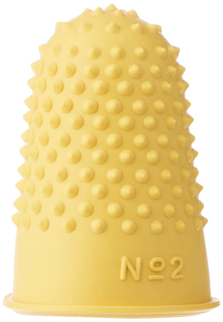 JPC B022 Yellow Finger Cup Pack of 12 21 mm