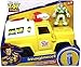 Pizza Planet Truck with Buzz Lightyear Toy Story Imaginext Figures 2.5"