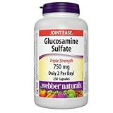 Webber Naturals Glucosamine Sulfate 750mg, 250 Caps