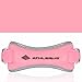 Athlerus Women's Reflective Patellar Tendon Support Strap/Knee Pain Relief for Patellar Tendonitis, Runner's Knee, Hiking, Running (1 Pack, Pink)