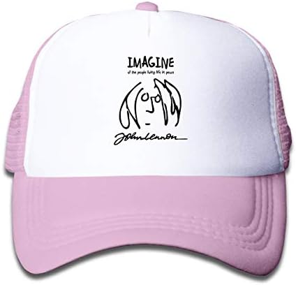 メッシュキャップ John Lennon 男の子 女の子 ベースボールキャップ 帽子 サイズ調整でき 人気 日焼け止め ストリートダンス 快適 春夏秋冬 送料込