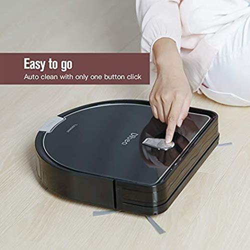 Dibea Upgraded Robotic Vacuum and Mop Cleaner, Strong Suction Self