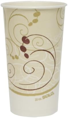 Solo RSP20P-J8000 20 oz Symphony DSP Paper Cold Cup (Case of 1000)