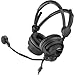 Sennheiser HMD 26-II-600-X3K1 Broadcast Headset, 600 Ohm Impedance, ActiveGard, Dynamic Microphone Black