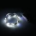 BZONE Cool White LED Fairy Light String Lights, 10FT 30 LED Battery Operated LED Light String Fairy Lights