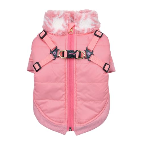 Pinkaholic New York Xenia Mock Neck Full Zip up Warm Winter Jumper Vest with In…