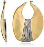 Kenneth Cole New York Large Gold-Tone Orbital Earrings