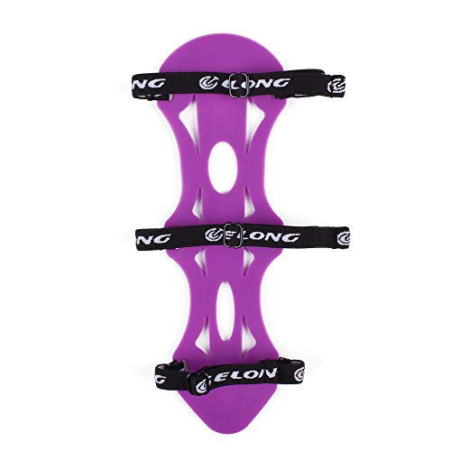 SZEO Archery Arm Guard Arm Protective Gears Rubber Armguard for Hunting Shooting Purple