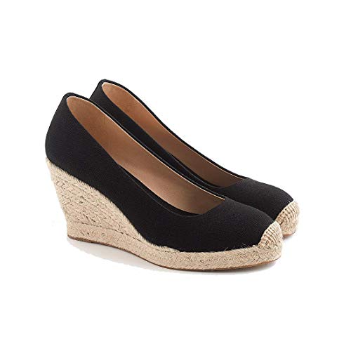 espadrille pumps closed toe