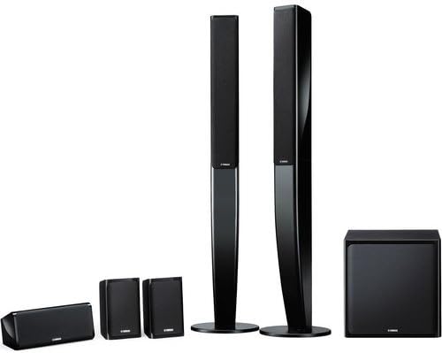 Yamaha Ns-pa40bl 5.1 Home Theater Speaker System NEW Nspa40 Black Ship Fast