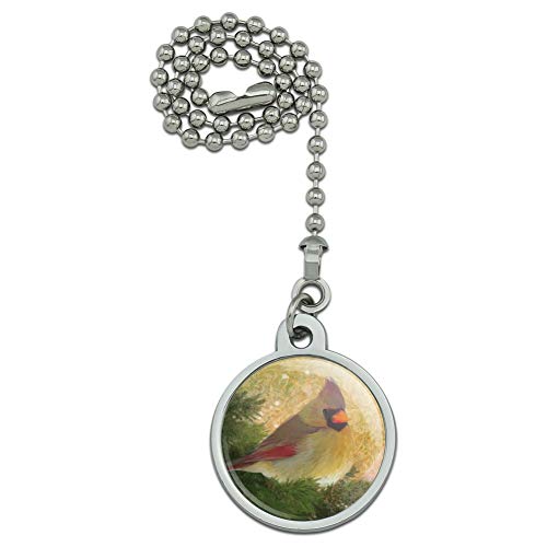 GRAPHICS & MORE Christmas Holiday Cardinal Bird Ceiling Fan and Light Pull Chain