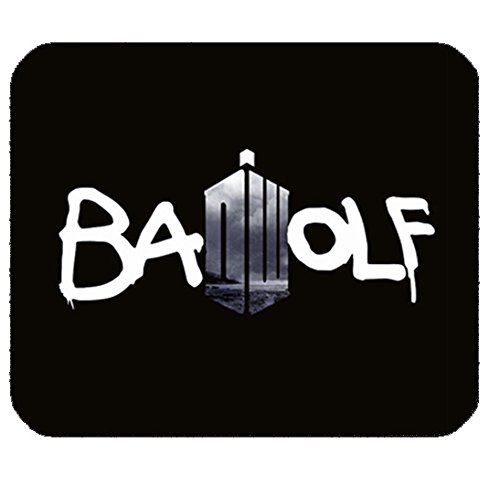 Doctor Who Bad Wolf Customized Rectangle Mouse Pad Non-slip Rubber Mousepad Gaming Mouse Pad 9.84"x7.87"