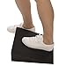 Squad Goods Foam Slant Wedge Calf Stretcher for Plantar Fasciitis Relief - 1 Pair Black
