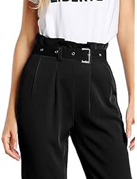 Pantalón de cintura alta para dama